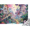 Chute deau Puzzles pour Adultes,Chute deau Puzzle 300 Pieces, Puzzle en Bois Supérieure,Unique Cadeaux De Vacances 300pcs 