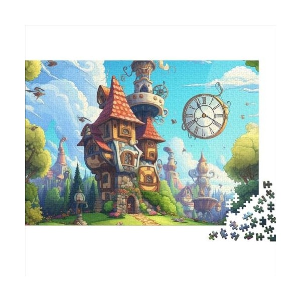 Chute deau Puzzles pour Adultes,Chute deau Puzzle 300 Pieces, Puzzle en Bois Supérieure,Unique Cadeaux De Vacances 300pcs 