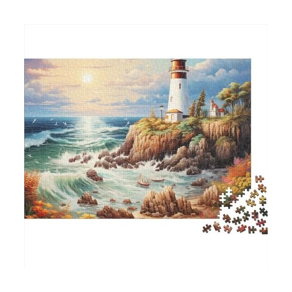 Épices colorées Puzzles pour Adultes,Épices colorées Puzzle 500 Pieces, Puzzle en Bois Supérieure,Unique Cadeaux De Vacances 