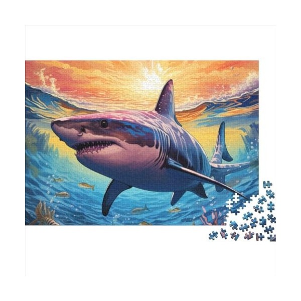 Coucher de Soleil sur Le Port Puzzle Adulte Puzzles 1000 Pieces Coucher de Soleil sur Le Port Adultes Et Adolescents Puzzle D