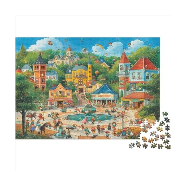 Zoological Park 7 300 Pièces Puzzles pour Adultes Jeu Éducatif Challenge Toy Emboîtement Aisé des Pièces Cute Animals Puzzl