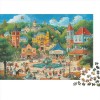 Zoological Park 7 300 Pièces Puzzles pour Adultes Jeu Éducatif Challenge Toy Emboîtement Aisé des Pièces Cute Animals Puzzl