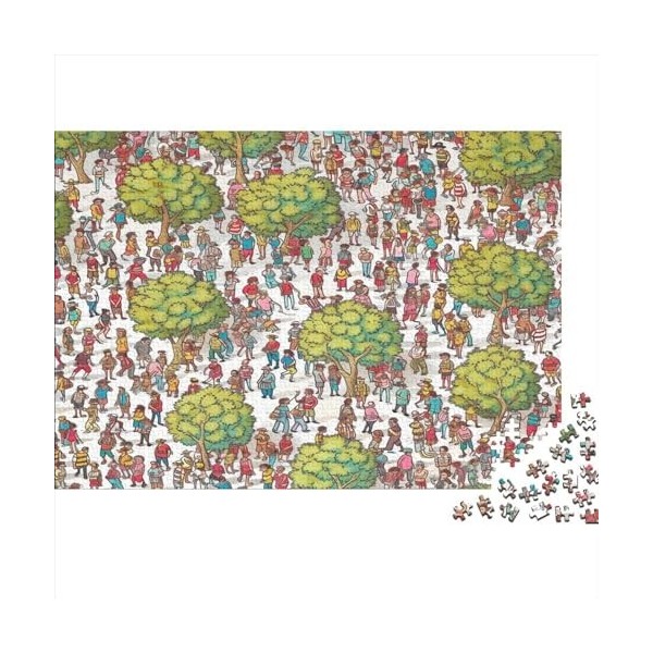 Zoological Park 7 300 Pièces Puzzles pour Adultes Jeu Éducatif Challenge Toy Emboîtement Aisé des Pièces Cute Animals Puzzl