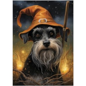 Puzzle Schnauzer Magicien miniature 300/500/1000 pièces pour propriétaire de schnauzer miniature 1000 pièces 50 × 75 cm 