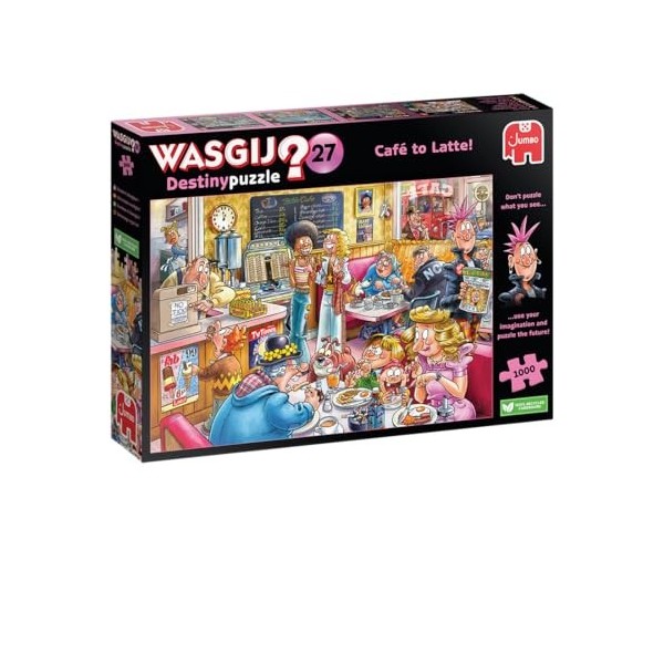 Wasgij- Puzzle 1000 pièces, 1110100332, Multicolore