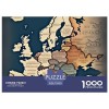 Carte deurope Puzzle 1000 Pièces Défi de lintelligence Puzzles Paysage pour Adultes 1000 Pièces Nature pour Adultes Et Enfa