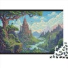 European Style Wonderland Castle 1000 Pièces Adultes Puzzles Jeux Éducatifs Cadeaux danniversaire pour Noël Décoration Intér