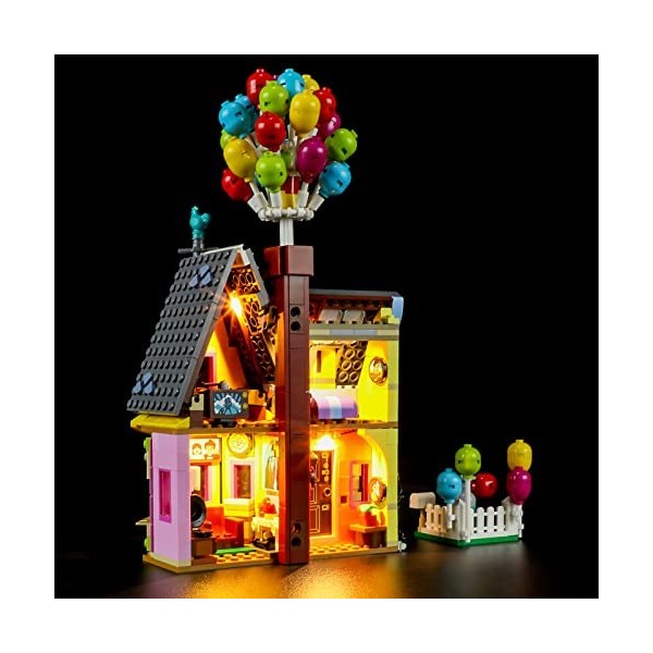 BRIKSMAX Kit d’éclairage à LED pour Lego Disney La Maison de « Là-Haut » -  Compatible with Lego 43217 Blocs de Construction M