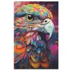 Aigle Puzzles Adultes 300 Pièces Puzzle en Bois, Jouet De Puzzle De Défi De Cerveau pour des Enfants, Puzzles D’Intelligence 