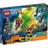 Lego City Stuntz Kit de compétition de cascade 60299 + Power-Stuntbike 60297 Kit daction pour enfants à partir de 5 ans