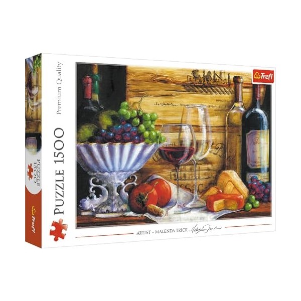 Trefl Puzzle, dans Le vignoble, 1500 Pièces, Qualité Premium, pour Adultes et Enfants à partir de 12 Ans, 26174