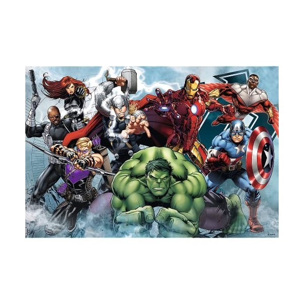 Trefl - 16272 - Puzzle - Disney Marvel - Avengers Intiative - 100 Pièces