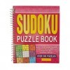 WF Graham Livre de puzzle Sudoku – Livre de casse-tête à spirale avec plus de 500 puzzles logiques