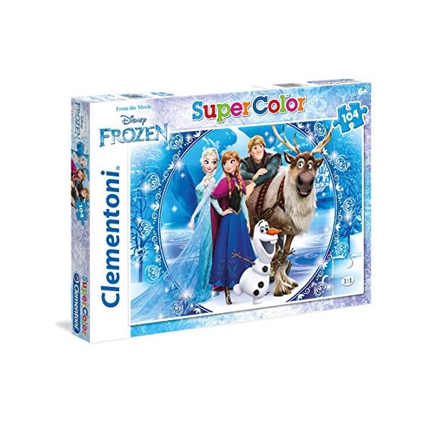 Clementoni - 279562 - Puzzle - Reine des Neiges - Faites votre propre magie - 104 Pièces