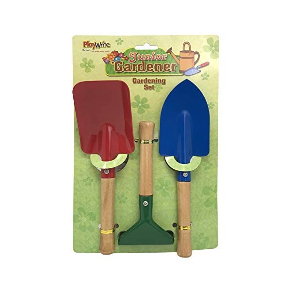 3 Piece Jeune Jardinier Jeu DOutils Junior Gardener Tool Set 