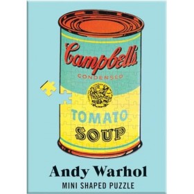 Andy Warhol Mini Shaped Puzzle Campbells Soup