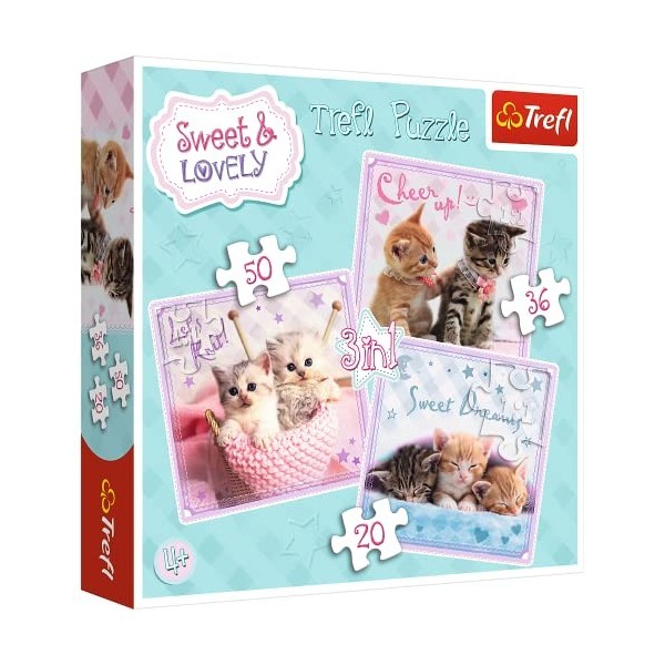 Trefl-de 20 à 50 Pièces pour Les Enfants à partir de 4 Ans Puzzle, TR34809, Multicolore