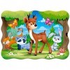 Castorland - B-03570-1 - Puzzle - Un Cerf et des Amis - 30 Pièces