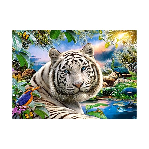 Castorland - B-018192 - Puzzle - Tigre au Crépuscule - 180 Pièces