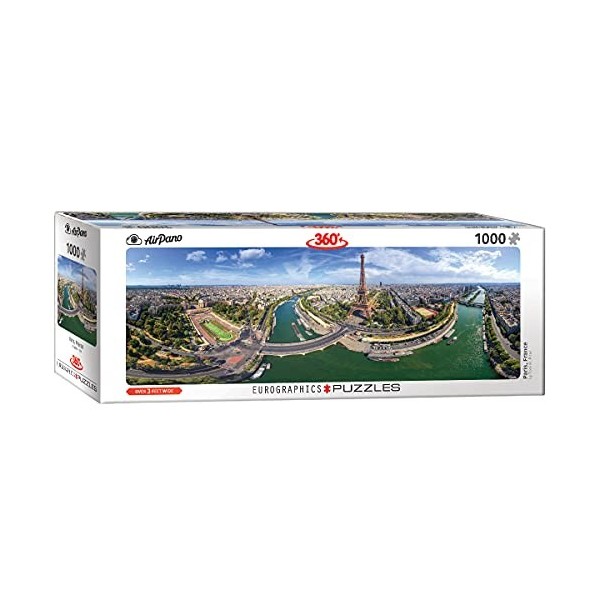 Eurographics 60105373 Paris, France puzzle, différents - Version Anglaise