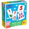 Lisciani Giochi Lisciani-Jeux éducatifs-Peppa Pig-Baby Logic Numéros ou Couleurs pour Enfants de 1 à 4 Ans-Modèle aléatoire, 