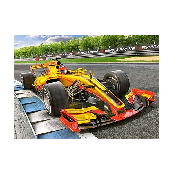 Castorland B-066179 Racing Bolide on Track 60 Pièces Puzzle Multicolore