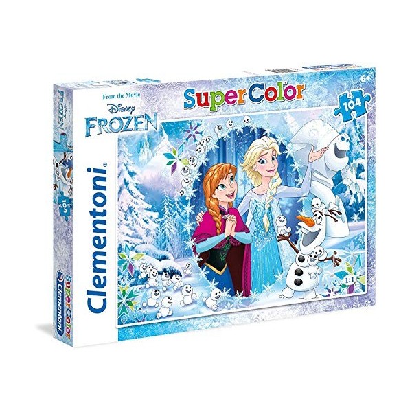 Clementoni - 27985 - Puzzle - Frozen - 104 Pièces