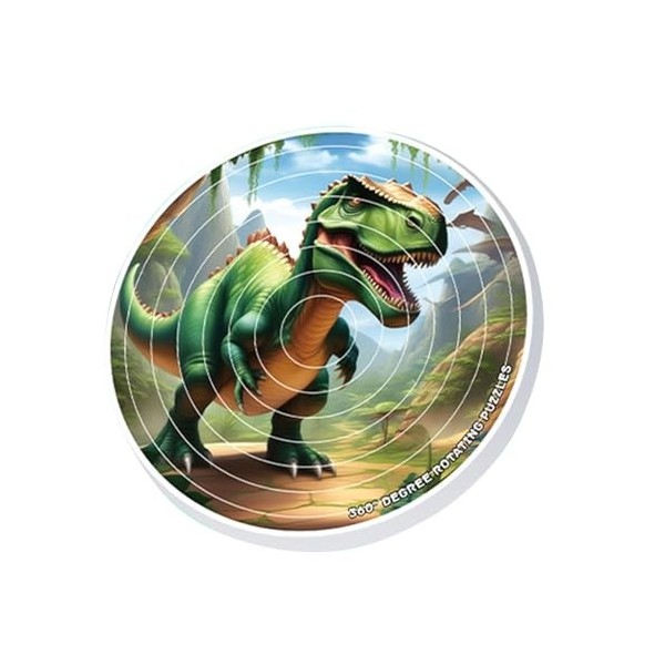 szutfidy Puzzle pour Enfants engageant Puzzle de Dinosaure Intelligent Jouet de Puzzle modèles de Dinosaures Jouet éducatif M