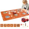 puzzlegame Puzzle de Jouet de Voie ferrée | Jouets de Construction de Voitures sur Piste, Ensemble de Puzzle Montessori | Tab