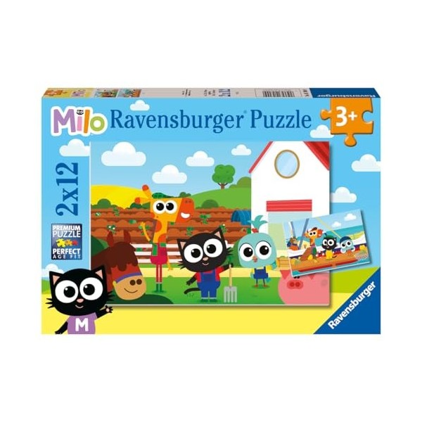 Ravensburger- Milo Puzzle Enfant, 05700