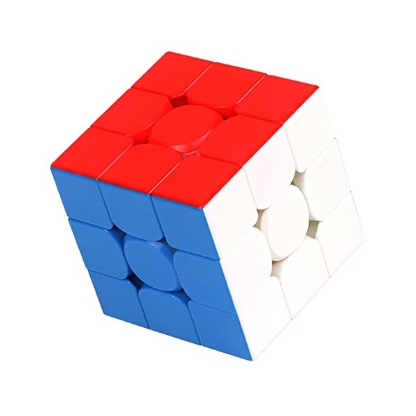 Shanrya Puzzle de Vitesse, Puzzle Tournant Doucement, Portable, Ergonomique, Couleur Vive, Flexible pour Les Voyages à Domici