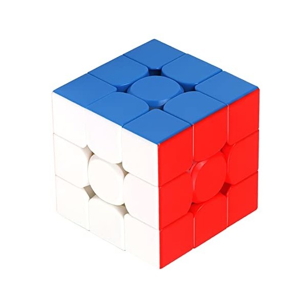 Shanrya Puzzle de Vitesse, Puzzle Tournant Doucement, Portable, Ergonomique, Couleur Vive, Flexible pour Les Voyages à Domici