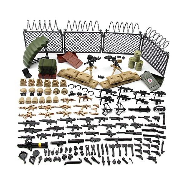 Feleph Kit de jouets militaires pour garçons