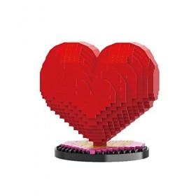 Larcele KJM-08 Lot de 820 blocs de construction micro blocs de construction pour mini animaux Briques de construction