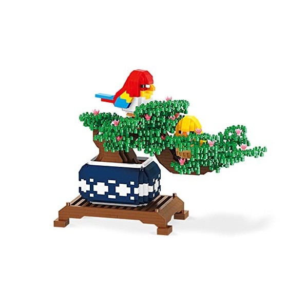 Larcele KJM-08 Lot de 820 blocs de construction micro blocs de construction pour mini animaux Briques de construction