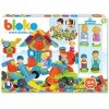 BLOKO – Coffret de 100 BIoko avec 4 Figurines 3D Famille – Dès 12 Mois - Fabriqué en Europe – Jouet de Construction 1er âge –