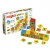 Geomag, Magicube Math Building Clips, Jeux Magnétiques pour Enfants dès 3 Ans, pour Apprendre les Mathématiques, Pack de 61 P