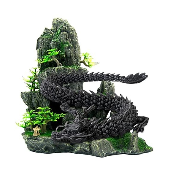 woyufen Dragon Articulé Imprimé en 3D Soulagement Dragon Articulations Rotatives et articulées Dragon Modèle Figurines Jouet 