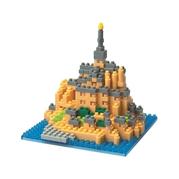 Nanoblock - Nbh-012 - Jeu De Construction - Mont-Saint-Michel