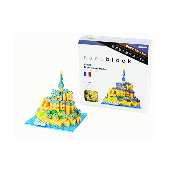 Nanoblock - Nbh-012 - Jeu De Construction - Mont-Saint-Michel