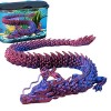 woyufen Dragon Articulé Imprimé en 3D Soulagement Dragon Articulations Rotatives et articulées Dragon Modèle Figurines Jouet 