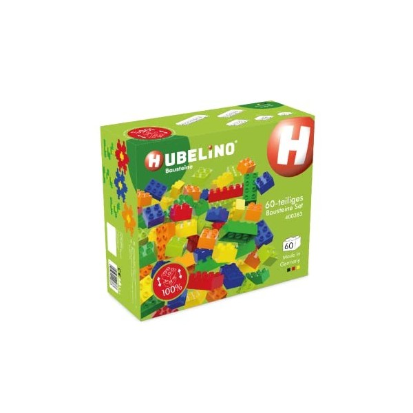 Hubelino- Lot de 60 Blocs de Construction, 400383, Compatible