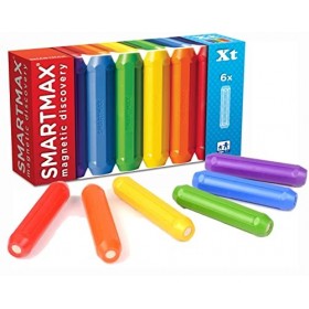 SmartMax SMX104 XT Long Bars Extension Set, Magnetic Discovery, 6 pcs, 1+ Years