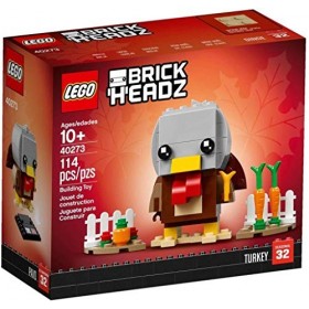 LEGO La Dinde de Thanksgiving - Goûte à lambiance Festive avec Une Dinde de Thanksgiving BrickHeadz™ !