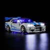 LIGHTAILING Kit déclairage LED pour Lego 76917 2-Fast-2 Furious Nissan Skyline GT-R R34 - Compatible avec le modèle Lego B