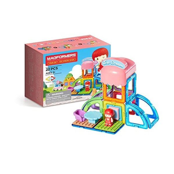 Magformers Town Ice Cream Shop Set