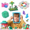 MAWEBLOCKS Jeux de Construction, Multicolore, Ensemble de Briques de Construction STEM, 200 pièces, Jouet Enfant 5 6 7 8 9 An