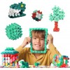 MAWEBLOCKS Jeux de Construction, Multicolore, Ensemble de Briques de Construction STEM, 200 pièces, Jouet Enfant 5 6 7 8 9 An