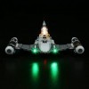 PIPART Kit déclairage LED pour Lego 75325 Star Wars The Mandalorians N-1 Starfighter, kit déclairage uniquement, modèle LE