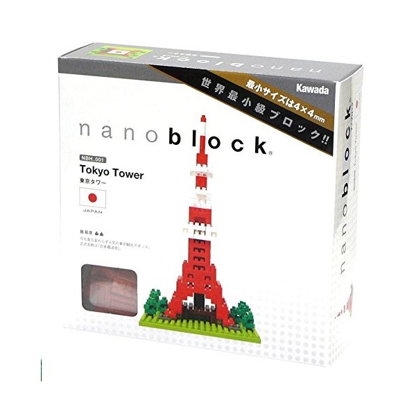 Nanoblock - Nbh-001 - Jeu De Construction - Tokyo Tower
